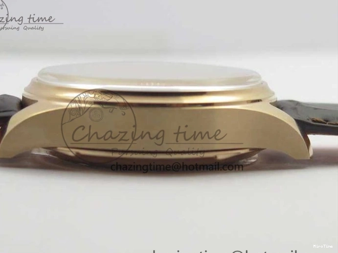 MIROTIME 0321 Lightweight Portugieser Chrono  42 IW390406 RG ZF 1:1 Best Edition White Dial on Brown Leather Strap A 7123